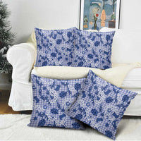 Mokihana Maile Ilima Leis Paniolo Palaka Pillow Cover Hawaiian Polu Spirit LT9 - Polynesian Pride