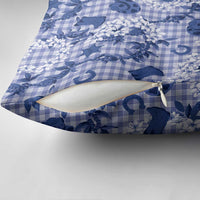 Mokihana Maile Ilima Leis Paniolo Palaka Pillow Cover Hawaiian Polu Spirit LT9 - Polynesian Pride
