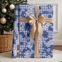 Mokihana Maile Ilima Leis Paniolo Palaka Wrapping Paper Hawaiian Polu Spirit LT9 - Polynesian Pride