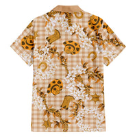 Mokihana Maile Ilima Leis Paniolo Palaka Hawaiian Shirt Hawaiian Kula Spirit LT9 - Polynesian Pride