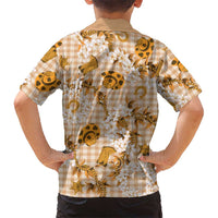Mokihana Maile Ilima Leis Paniolo Palaka Hawaiian Shirt Hawaiian Kula Spirit LT9 - Polynesian Pride
