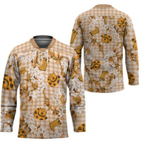 Mokihana Maile Ilima Leis Paniolo Palaka Hockey Jersey Hawaiian Kula Spirit LT9 - Polynesian Pride
