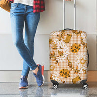 Mokihana Maile Ilima Leis Paniolo Palaka Luggage Cover Hawaiian Kula Spirit LT9 - Polynesian Pride