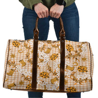 Mokihana Maile Ilima Leis Paniolo Palaka Travel Bag Hawaiian Kula Spirit LT9 Gold - Polynesian Pride