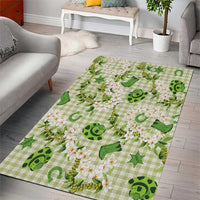 Mokihana Maile Ilima Leis Paniolo Palaka Area Rug Hawaiian Omaomo Ala Spirit LT9 - Polynesian Pride