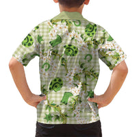 Mokihana Maile Ilima Leis Paniolo Palaka Kid Hawaiian Shirt Hawaiian Omaomo Ala Spirit LT9 - Polynesian Pride