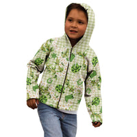 Mokihana Maile Ilima Leis Paniolo Palaka Kid Hoodie Hawaiian Omaomo Ala Spirit - Polynesian Pride