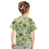 Mokihana Maile Ilima Leis Paniolo Palaka Kid T Shirt Hawaiian Omaomo Ala Spirit LT9 - Polynesian Pride