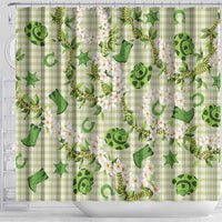 Mokihana Maile Ilima Leis Paniolo Palaka Shower Curtain Hawaiian Omaomo Ala Spirit LT9 - Polynesian Pride