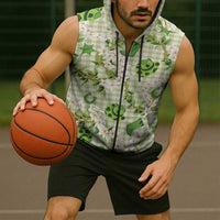 Mokihana Maile Ilima Leis Paniolo Palaka Sleeveless Zip Hoodie Hawaiian Omaomo Ala Spirit LT9 - Polynesian Pride