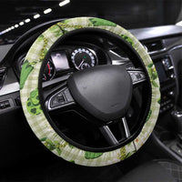 Mokihana Maile Ilima Leis Paniolo Palaka Steering Wheel Cover Hawaiian Omaomo Ala Spirit LT9 Universal Fit Green - Polynesian Pride
