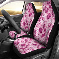 Mokihana Maile Ilima Leis Paniolo Palaka Car Seat Cover Hawaiian Omaomo Ulaula Spirit LT9 - Polynesian Pride
