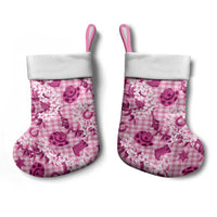 Mokihana Maile Ilima Leis Paniolo Palaka Christmas Stocking Hawaiian Omaomo Ulaula Spirit LT9 - Polynesian Pride