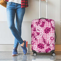 Mokihana Maile Ilima Leis Paniolo Palaka Luggage Cover Hawaiian Omaomo Ulaula Spirit LT9 - Polynesian Pride