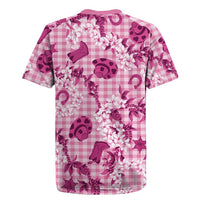 Mokihana Maile Ilima Leis Paniolo Palaka Rugby Jersey Hawaiian Omaomo Ulaula Spirit LT9 - Polynesian Pride