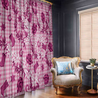 Mokihana Maile Ilima Leis Paniolo Palaka Window Curtain Hawaiian Omaomo Ulaula Spirit LT9 - Polynesian Pride