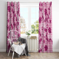 Mokihana Maile Ilima Leis Paniolo Palaka Window Curtain Hawaiian Omaomo Ulaula Spirit LT9 - Polynesian Pride