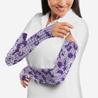 Mokihana Maile Ilima Leis Paniolo Palaka Arm Sleeves Hawaiian Poni Spirit LT9 - Polynesian Pride