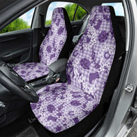 Mokihana Maile Ilima Leis Paniolo Palaka Car Seat Cover Hawaiian Poni Spirit LT9 - Polynesian Pride