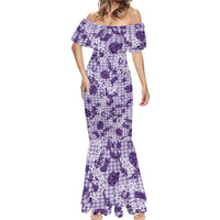 Mokihana Maile Ilima Leis Paniolo Palaka Mermaid Dress Hawaiian Poni Spirit LT9 - Polynesian Pride