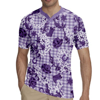 Mokihana Maile Ilima Leis Paniolo Palaka Rugby Jersey Hawaiian Poni Spirit LT9 - Polynesian Pride