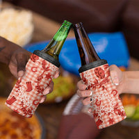 Mokihana Maile Ilima Leis Paniolo Palaka 4 in 1 Can Cooler Tumbler Hawaiian Ulaula Spirit LT9 - Polynesian Pride