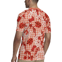 Mokihana Maile Ilima Leis Paniolo Palaka Rugby Jersey Hawaiian Ulaula Spirit - Polynesian Pride