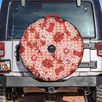 Mokihana Maile Ilima Leis Paniolo Palaka Spare Tire Cover Hawaiian Ulaula Spirit LT9 Red - Polynesian Pride