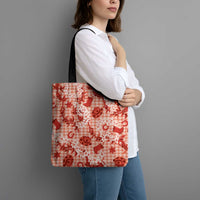 Mokihana Maile Ilima Leis Paniolo Palaka Tote Bag Hawaiian Ulaula Spirit LT9 - Polynesian Pride
