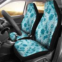 Mokihana Maile Ilima Leis Paniolo Palaka Car Seat Cover Hawaiian Polu Opa Spirit LT9 - Polynesian Pride
