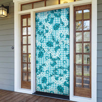 Mokihana Maile Ilima Leis Paniolo Palaka Door Cover Hawaiian Polu Opa Spirit LT9 - Polynesian Pride