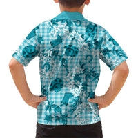 Mokihana Maile Ilima Leis Paniolo Palaka Hawaiian Shirt Hawaiian Polu Opa Spirit LT9 - Polynesian Pride
