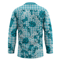 Mokihana Maile Ilima Leis Paniolo Palaka Hockey Jersey Hawaiian Polu Opa Spirit LT9 - Polynesian Pride