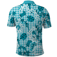 Mokihana Maile Ilima Leis Paniolo Palaka Polo Shirt Hawaiian Polu Opa Spirit LT9 - Polynesian Pride