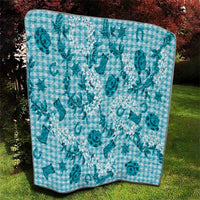 Mokihana Maile Ilima Leis Paniolo Palaka Quilt Hawaiian Polu Opa Spirit LT9 - Polynesian Pride