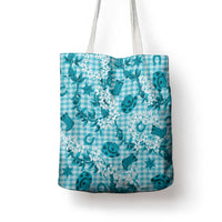 Mokihana Maile Ilima Leis Paniolo Palaka Tote Bag Hawaiian Polu Opa Spirit LT9 - Polynesian Pride