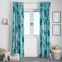 Mokihana Maile Ilima Leis Paniolo Palaka Window Curtain Hawaiian Polu Opa Spirit LT9 - Polynesian Pride