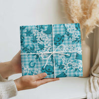 Mokihana Maile Ilima Leis Paniolo Palaka Wrapping Paper Hawaiian Polu Opa Spirit LT9 - Polynesian Pride