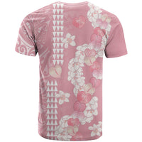 Soft Pink Hawaii Anthurium Plumeria Lei T Shirt