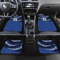Fiji Rugby Pacific Custom Car Mats Pasifika Tapa Pattern
