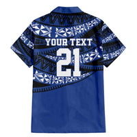 Fiji Rugby Pacific Custom Family Matching Mermaid Dress and Hawaiian Shirt Pasifika Tapa Pattern LT9 - Polynesian Pride