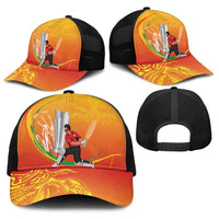 Cricket PNG East Asia-Pacific Baseball Net Cap Papua New Guinea Rise to Power LT9 - Polynesian Pride