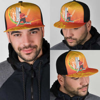 Cricket PNG East Asia-Pacific Mesh Trucker Cap Papua New Guinea Rise to Power LT9 - Polynesian Pride