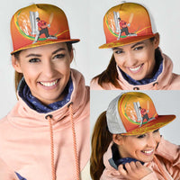 Cricket PNG East Asia-Pacific Mesh Trucker Cap Papua New Guinea Rise to Power LT9 - Polynesian Pride