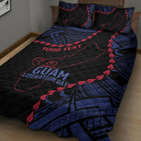 Personalized Guam 80th Anniversary Liberation Day Quilt Bed Set Guahan Basic Seal