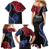 Personalized Guam 80th Anniversary Liberation Day Family Matching Mermaid Dress and Hawaiian Shirt Tano I Man Chamoru Since 1944 LT9 - Polynesian Pride