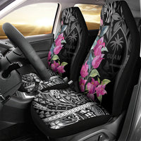 Guahan Puti Tai Nobiu Car Seat Cover Guam Bougainvillea Flower Art LT9 - Polynesian Pride