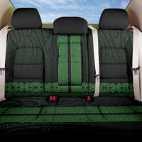 New Zealand Maori Kowhaiwhai Back Car Seat Cover Kakariki Maui and Mangopare LT9 One Size Green - Polynesian Pride