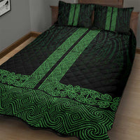 New Zealand Maori Kowhaiwhai Quilt Bed Set Kakariki Maui and Mangopare LT9 - Polynesian Pride