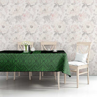 New Zealand Maori Kowhaiwhai Tablecloth Kakariki Maui and Mangopare LT9 - Polynesian Pride